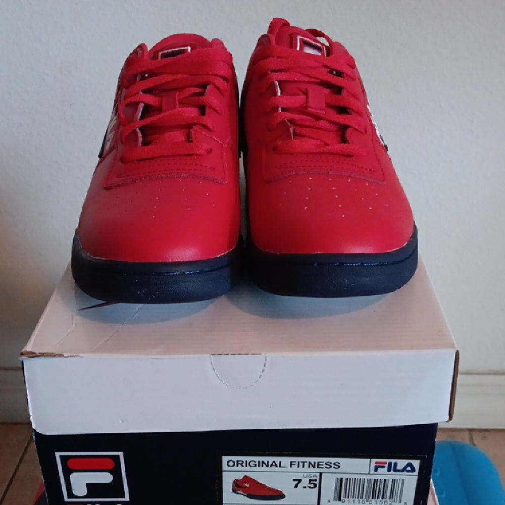 Fila Men's Original Fitness Red Shoes